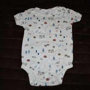 White Carter's Onsie